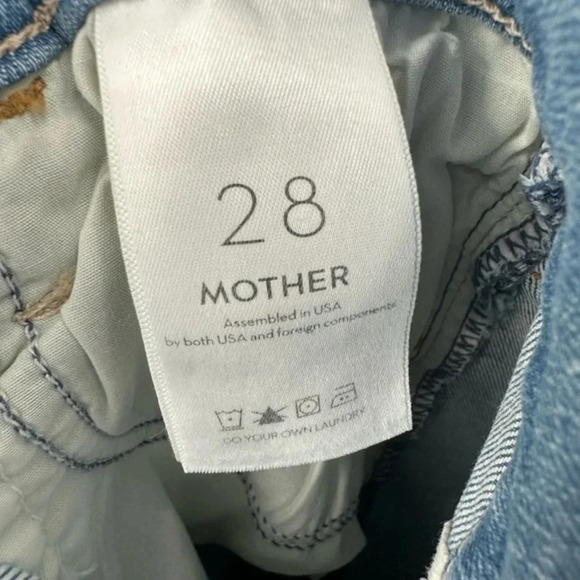 Mother The Hustler Ankle Fray Jeans Flare Thrilling Shots B1084 - Picture 6 of 7